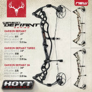 Defiant series leads Hoyt's 2016 bow lineup