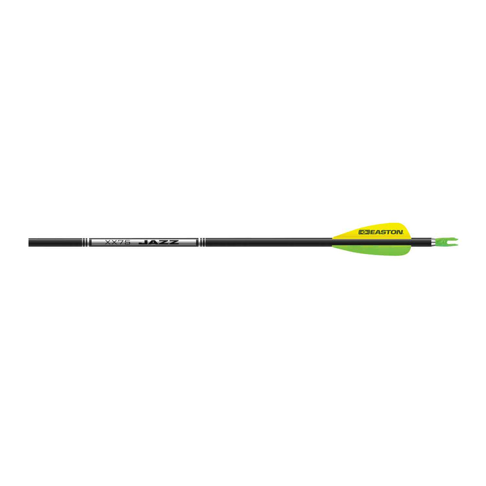 Easton Jazz Aluminum Arrow (Black - Fletched)