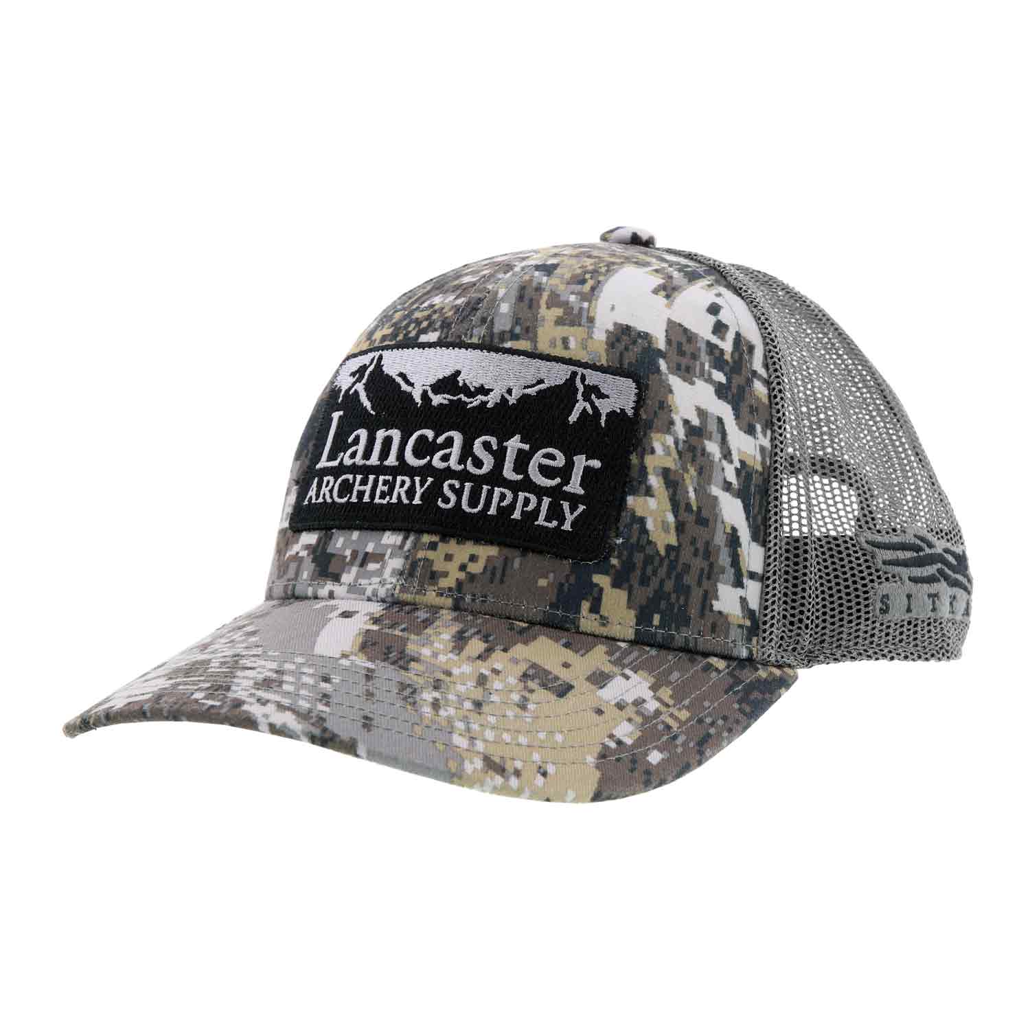 Lancaster Archery Supply Patch SITKA Mid Pro Trucker Hat