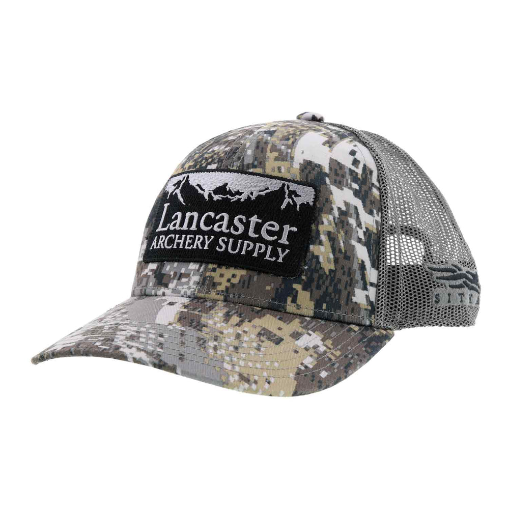 Lancaster Archery Supply Patch SITKA Mid Pro Trucker Hat