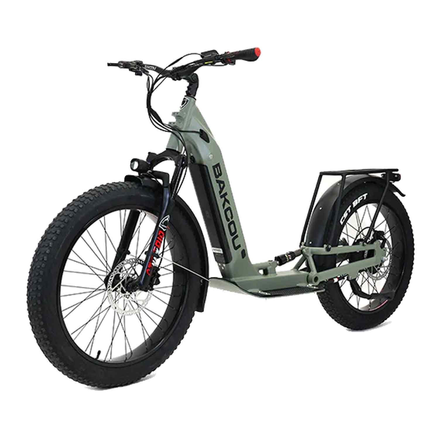 Bakcou Grizzly Electric Scooter (Solid Colors)