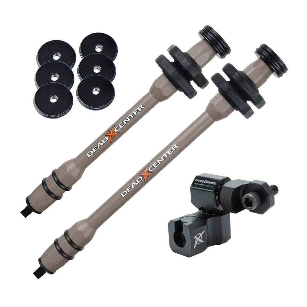 Dead Center Dead Level Hunter XS Lite Stabilizer Set (8