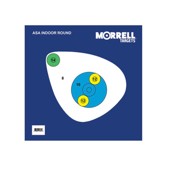 Morrell ASA Indoor Round Paper Target Face