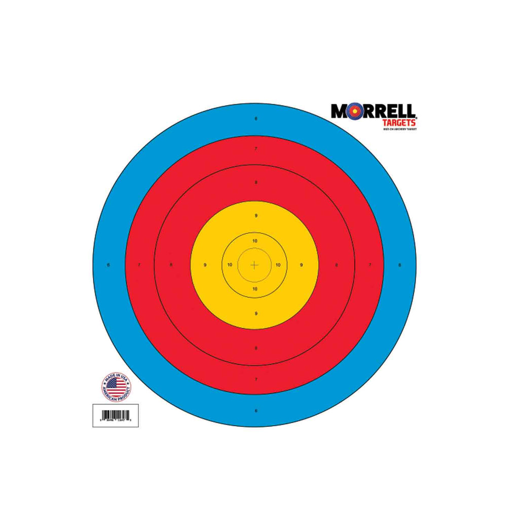 Morrell 80cm 5 Ring Paper Target Face – Lancaster Archery Supply