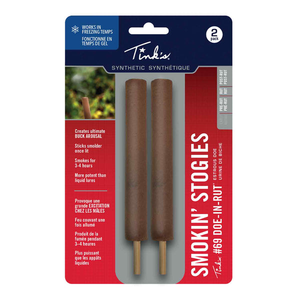 Tink's Smokin' Stogies - Synthetic #69 Doe-In-Rut (2 Pack