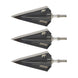 Bear Razorhead Variable Weight System Single Bevel Broadhead Kit (150gr-250gr)