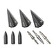 Bear Razorhead Variable Weight System Single Bevel Broadhead Kit (150gr-250gr)