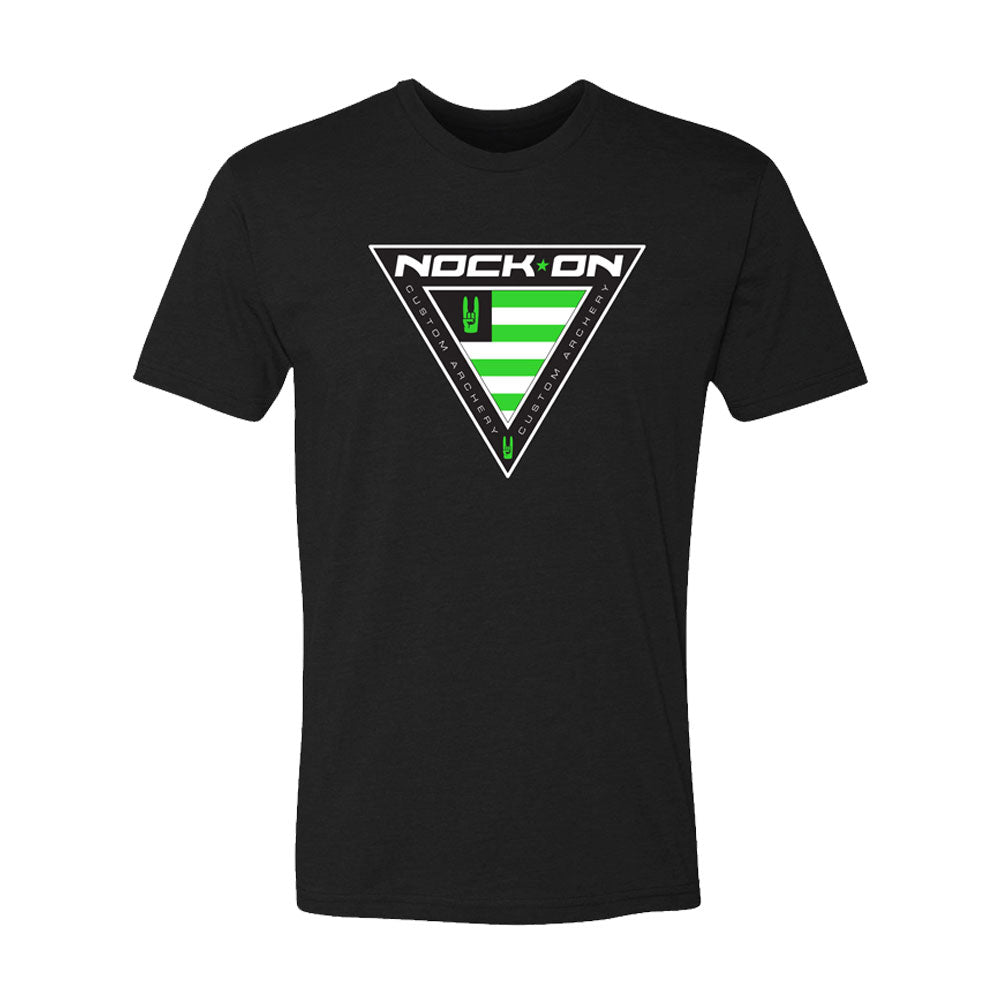 Nock On Patriot T-Shirt (Black)