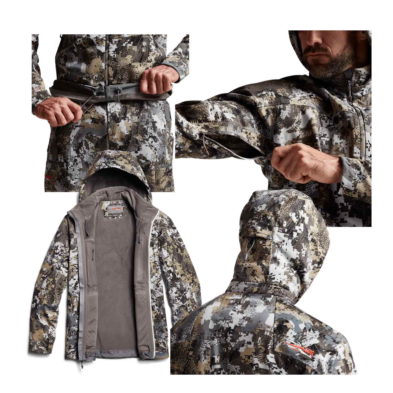 SITKA Jetstream Jacket (Optifade Elevated II) – Lancaster Archery Supply