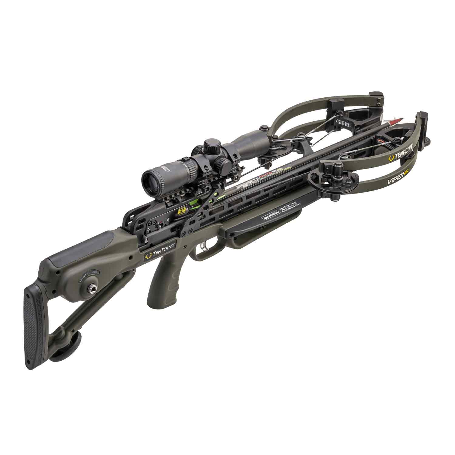 TenPoint Viper 430 Moss Green Crossbow Package