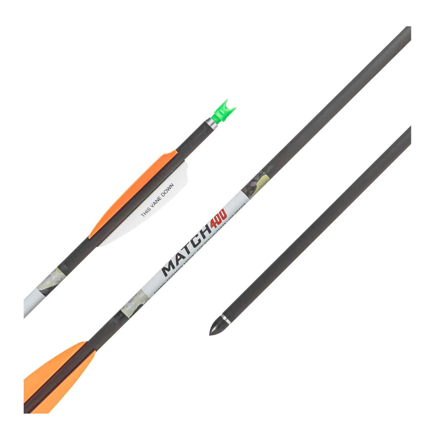 Wicked Ridge Match 400 Carbon Crossbow Arrows 20