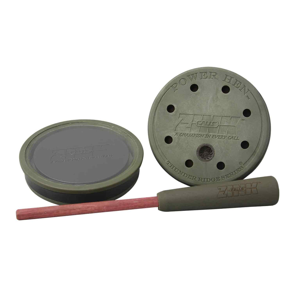 Zink Thunder Ridge Crystal Glass Pot Turkey Call