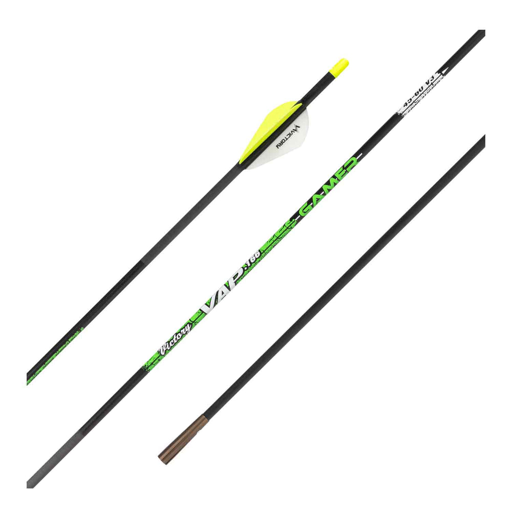 Victory VAP Gamer Fletched Arrow 6pk-400 (Open Box X1047997)