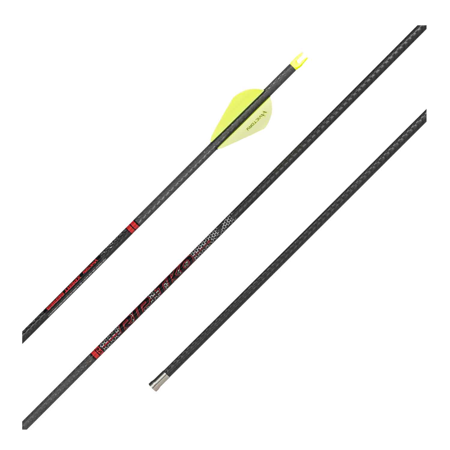 Victory RIP TKO Sport Fletched Arrows (6 Pack)