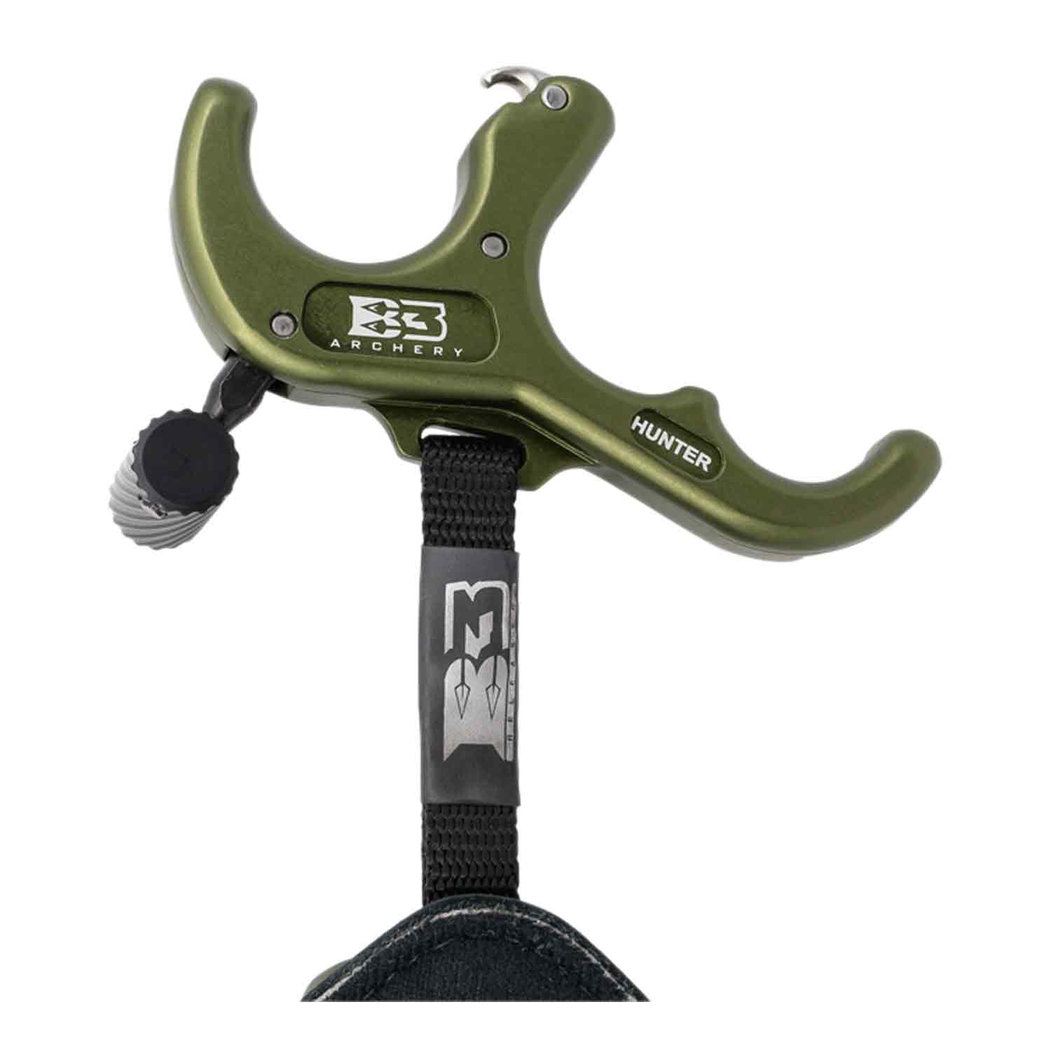 B3 Exit Hunter Thumb Release (Green Anodize)