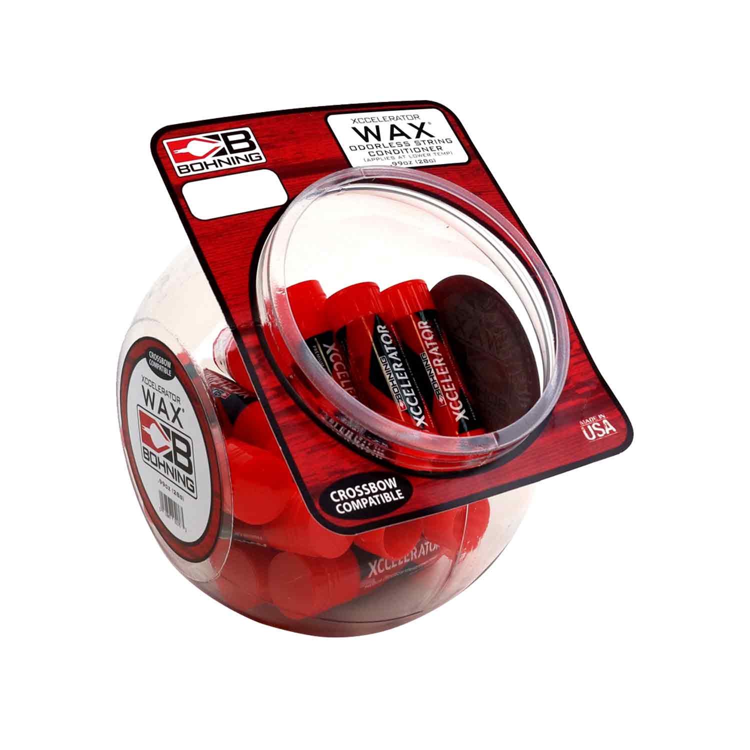 Bohning Xccelerator Wax Fish Bowl (16 Pack)