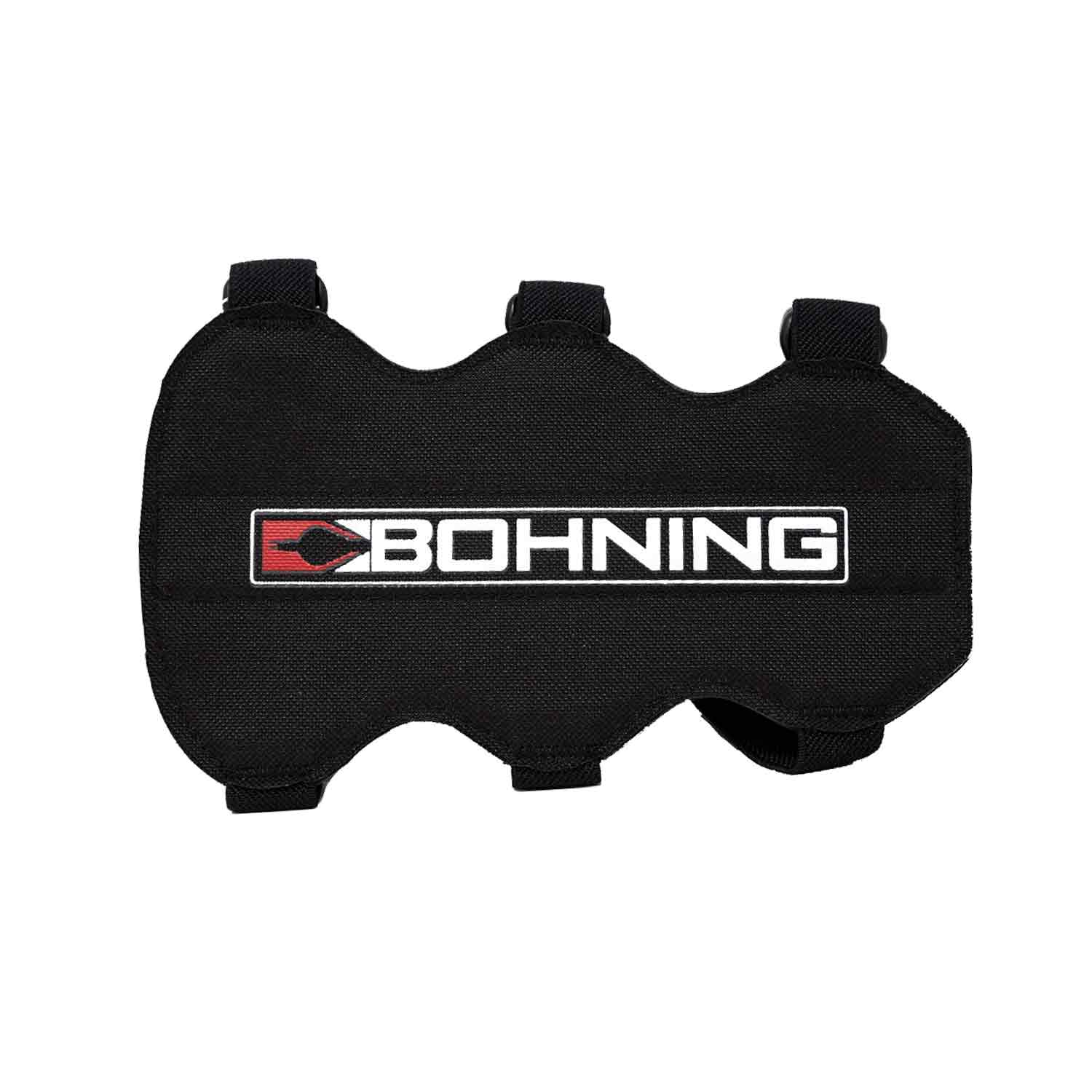 Bohning 3 Strap Cordura Armguard (Black)