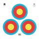 Maple Leaf World Archery 3 Spot Triangle Target Face