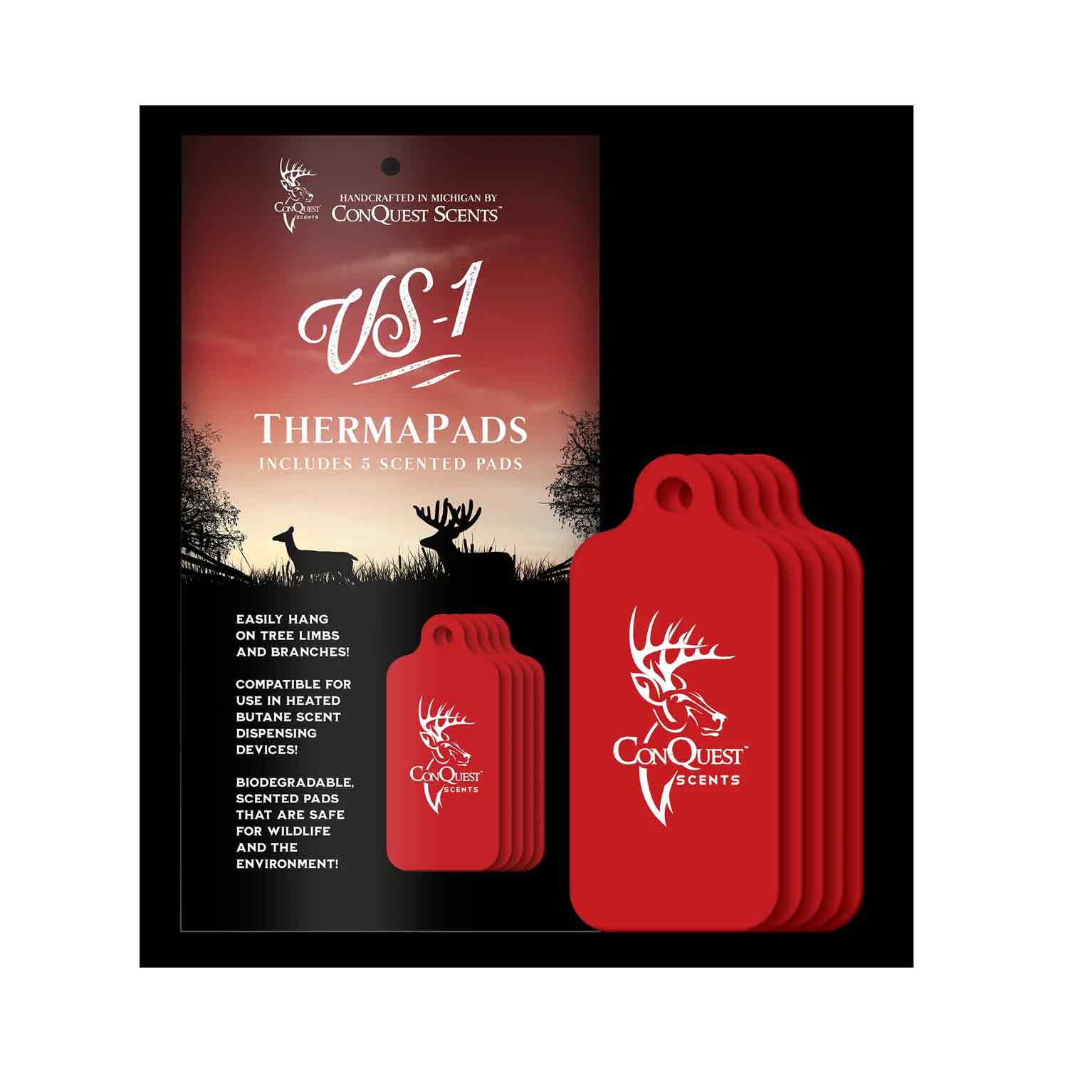 ConQuest Scents VS-1 Therma Pads (5 Pack)