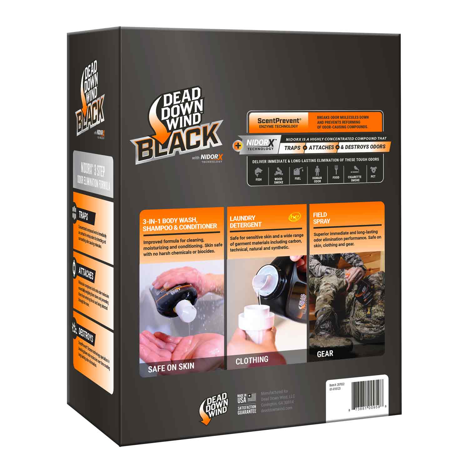 Dead Down Wind Black Odor Elimination Kit