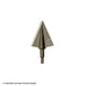 VPA 2 Blade Single Bevel Broadheads (3pk)