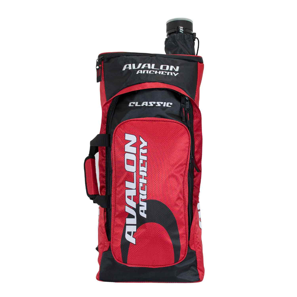 Avalon Classic Recurve Backpack W/ Arrow Tube Red