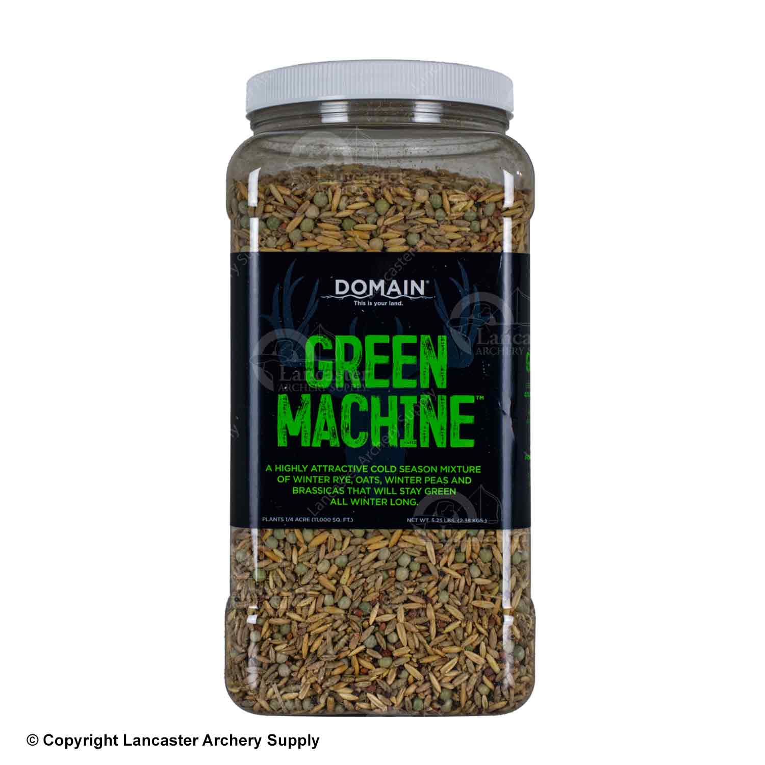 Domain Green Machine Food Plot Seed 1/4 Acre