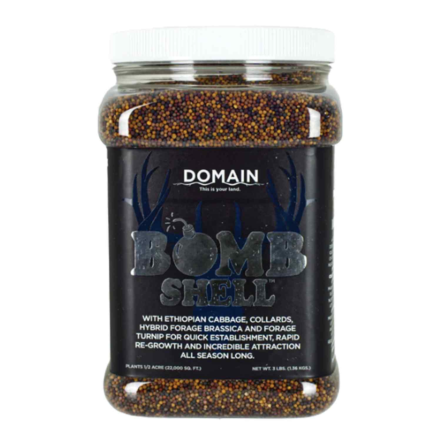 Domain Bomb Shell Food Plot Seed