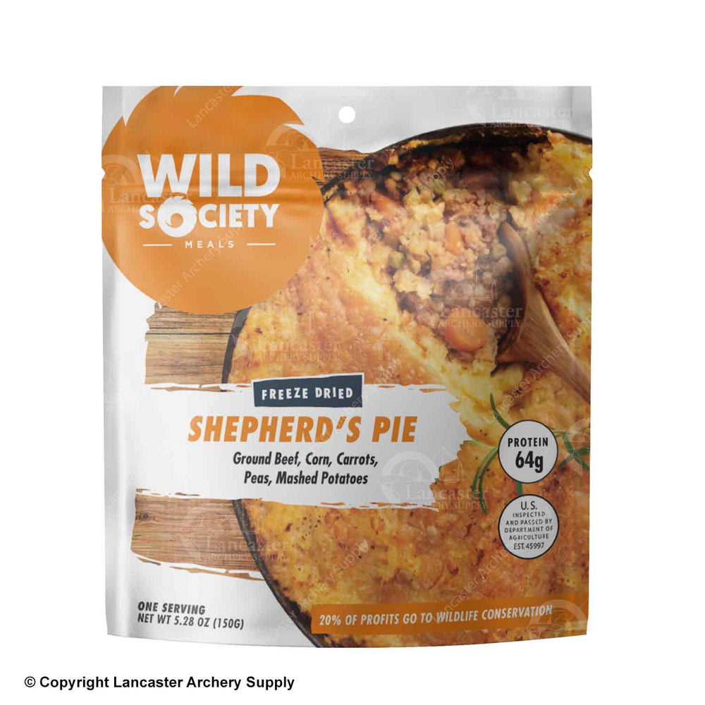 Wild Society Shepherd's Pie Freeze Dried Meal
