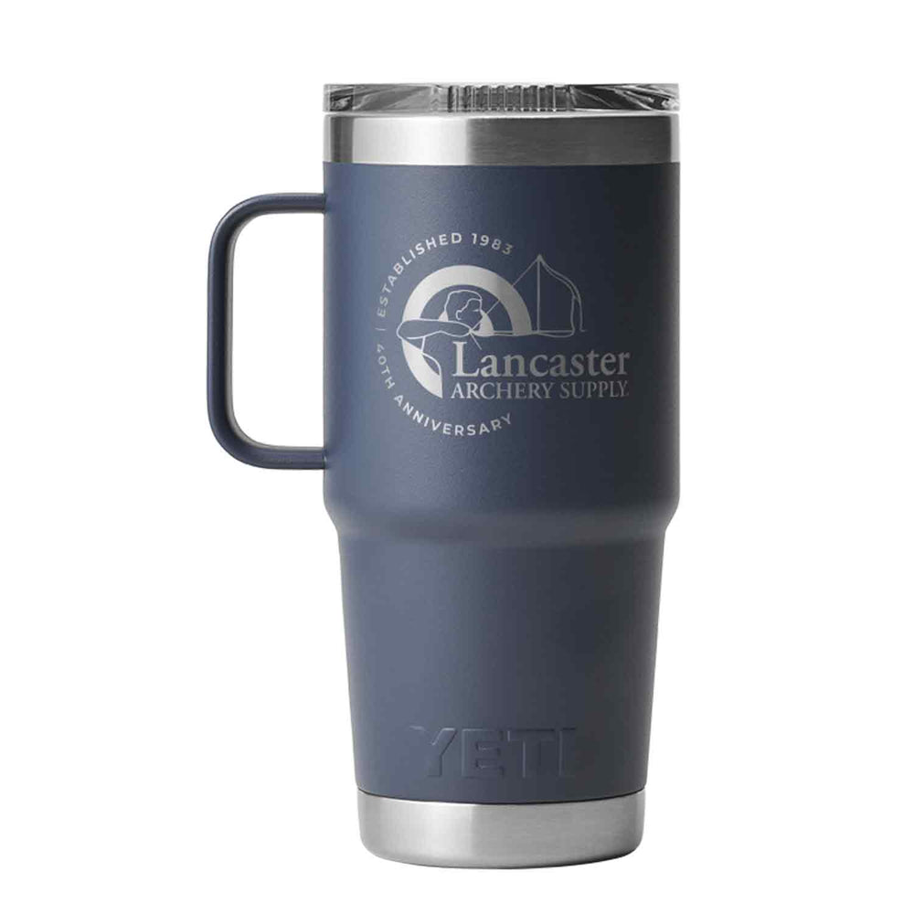 Lancaster Archery Supply 40th Anniversary YETI Rambler Travel Mug