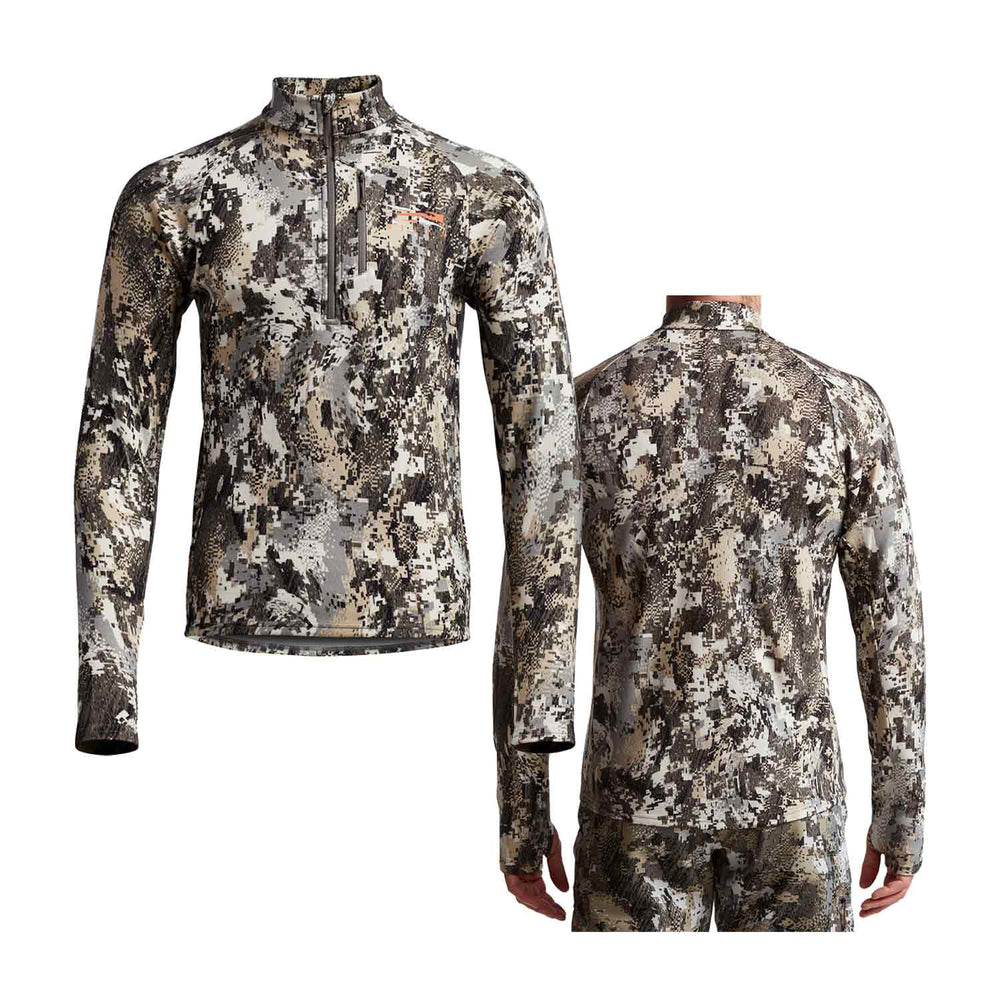 Sitka Merino 330 Base Layer Half-Zip Shirt