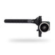 full image of the riser side of the ULTRAVIEW UV Slider bow hunting sight in the side mount variation.