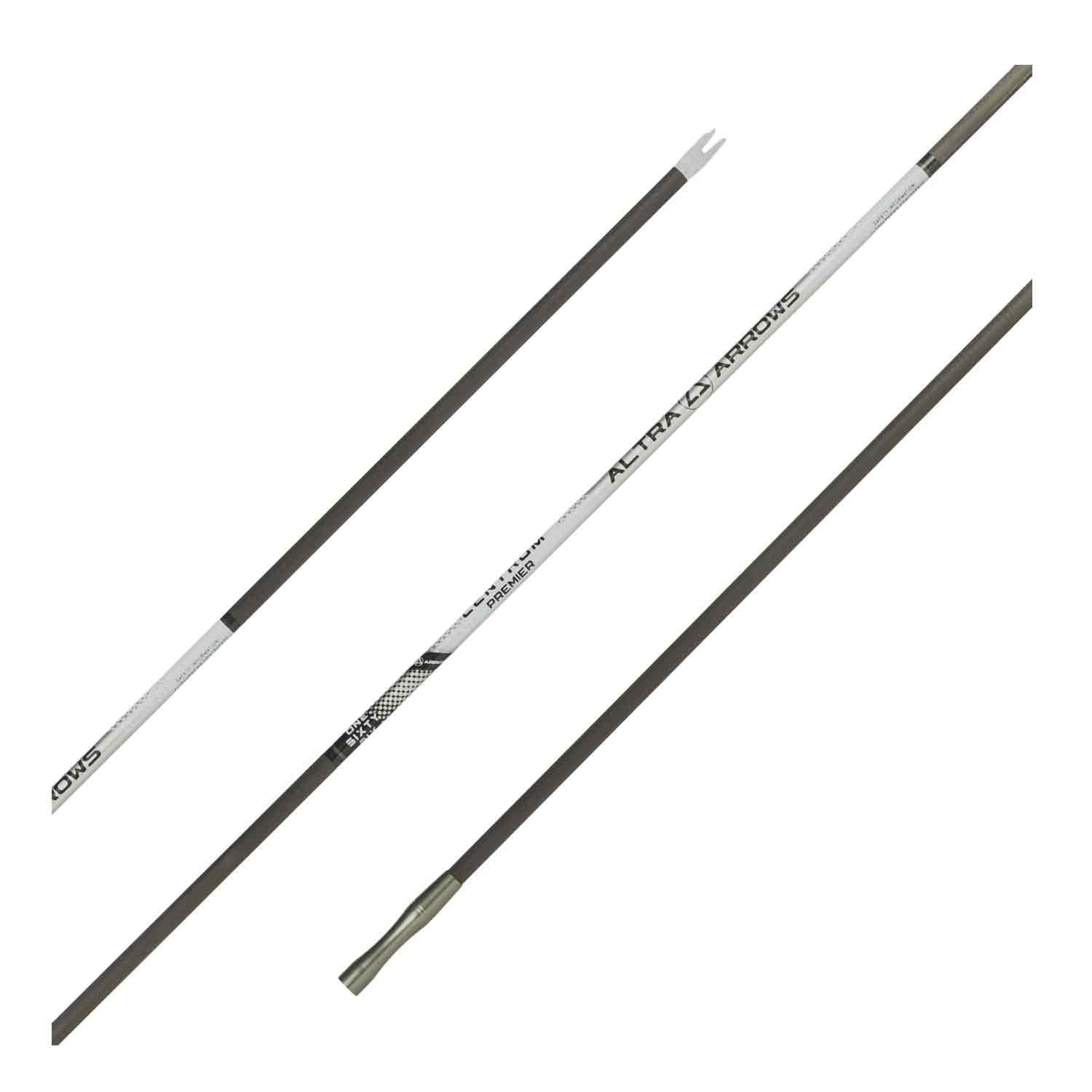 Altra Centrum 166 Premier .001 Carbon Arrow Shaft-400 (12PK) (Open Box X1046590)