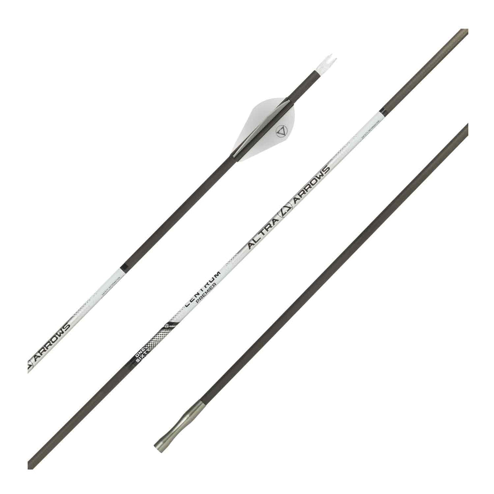 Altra Centrum 166 Premier .001 6pk Fletched Arrows-350 (Open Box X1047999)