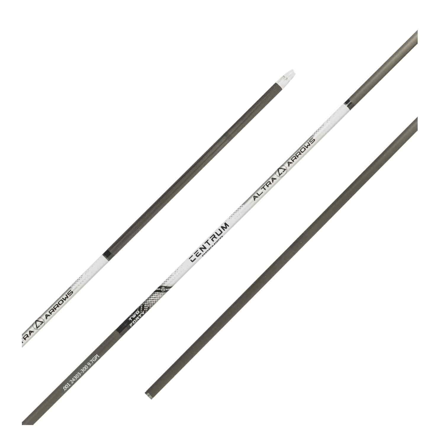 Altra Centrum 246 Premier .001 Carbon Arrow Shafts