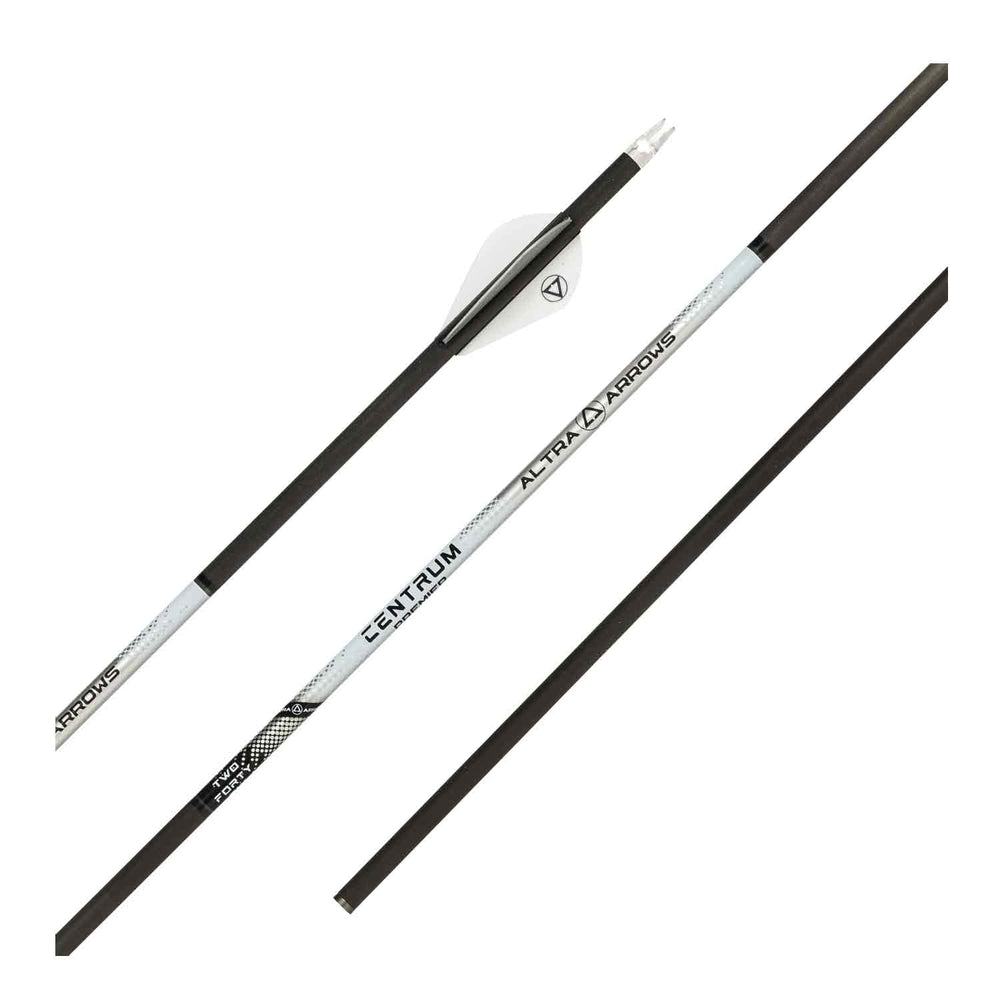 Lot De 6 Flèches De Chasse Altra Arrows Centrum Premier - Carbone Lot De 6 Flèches De Chasse Altra Arrows Centrum Premier - Carbone