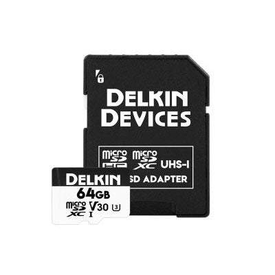 Delkin Devices Hyperspeed Micro SD Card 64GB