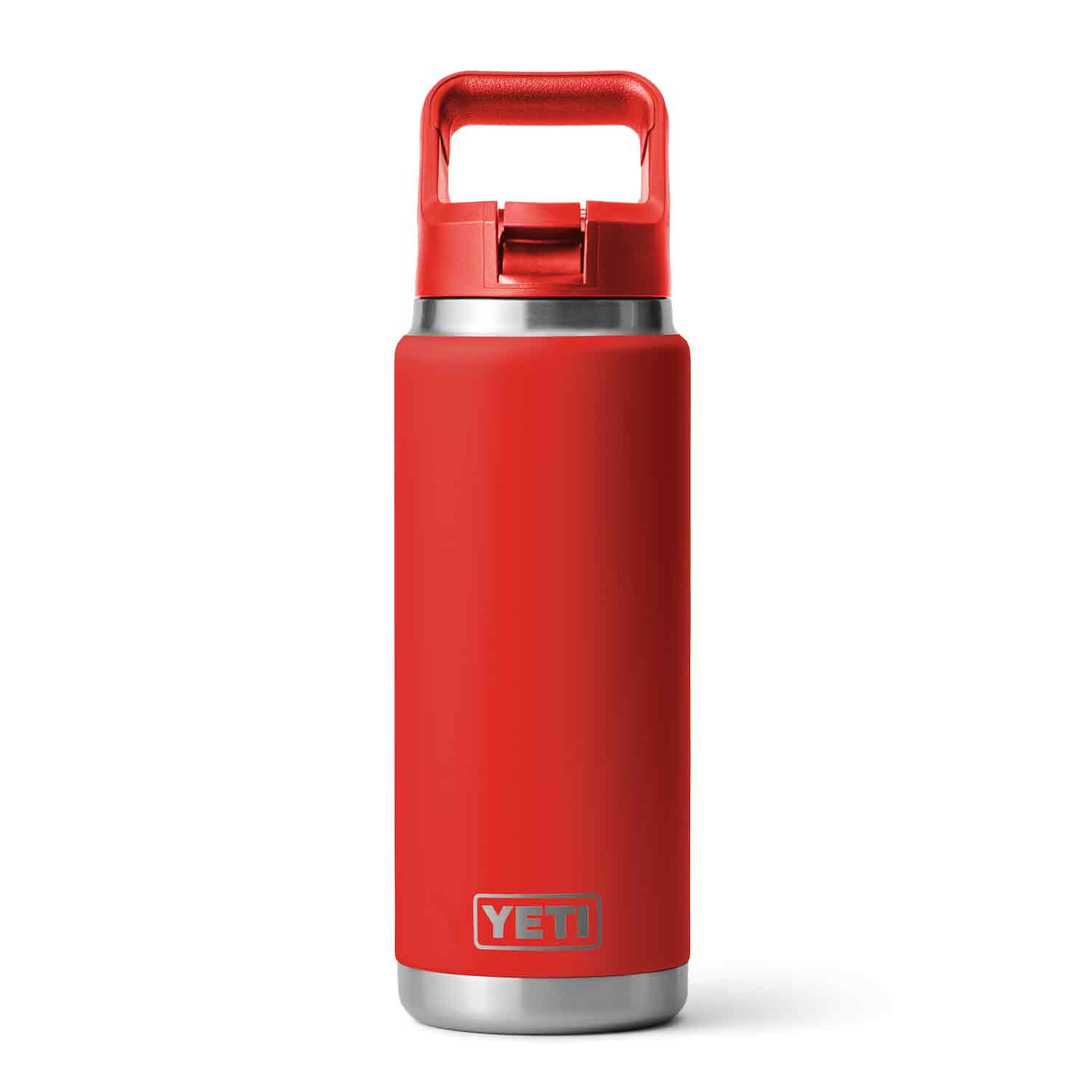 YETI Rambler 26oz Bottle with Colored Straw Lid