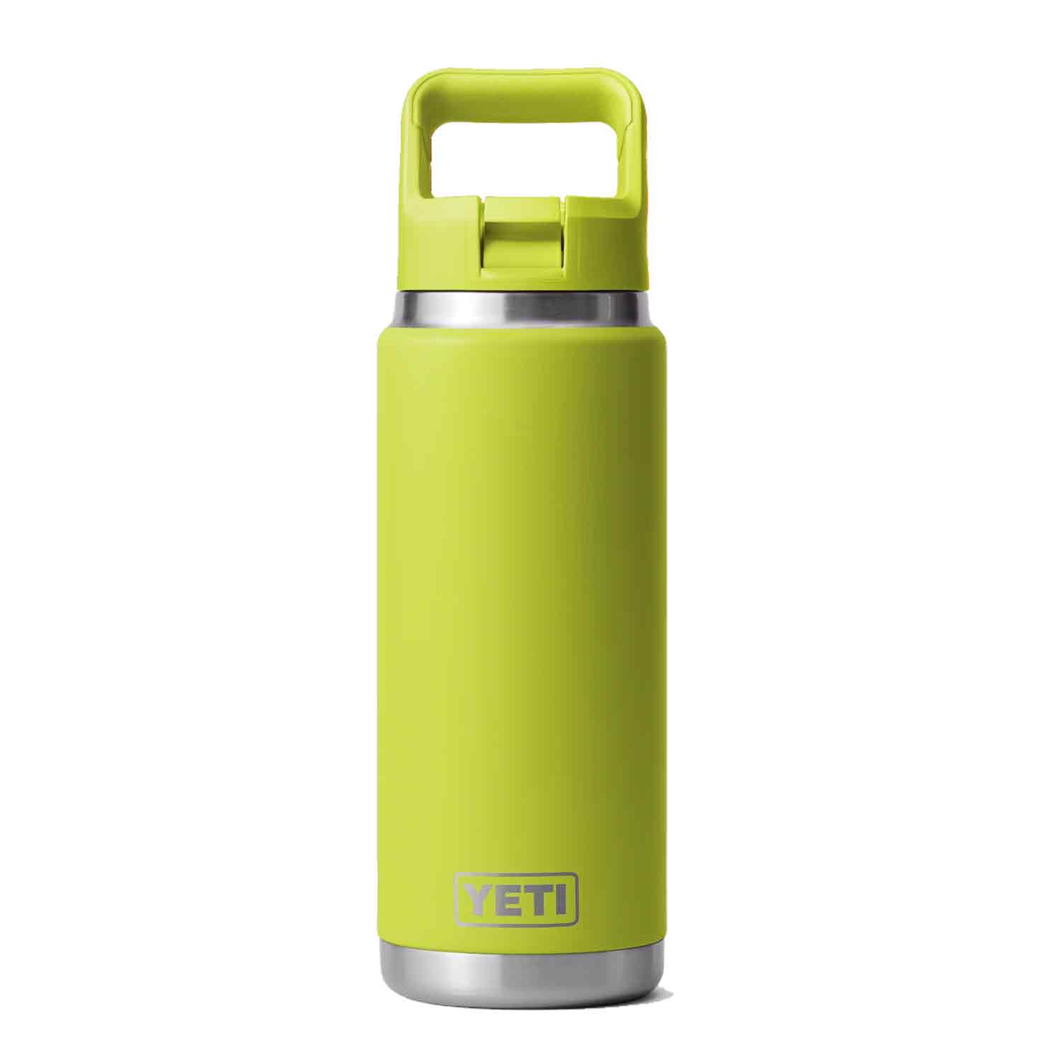 YETI Rambler 26oz Bottle with Colored Straw Lid