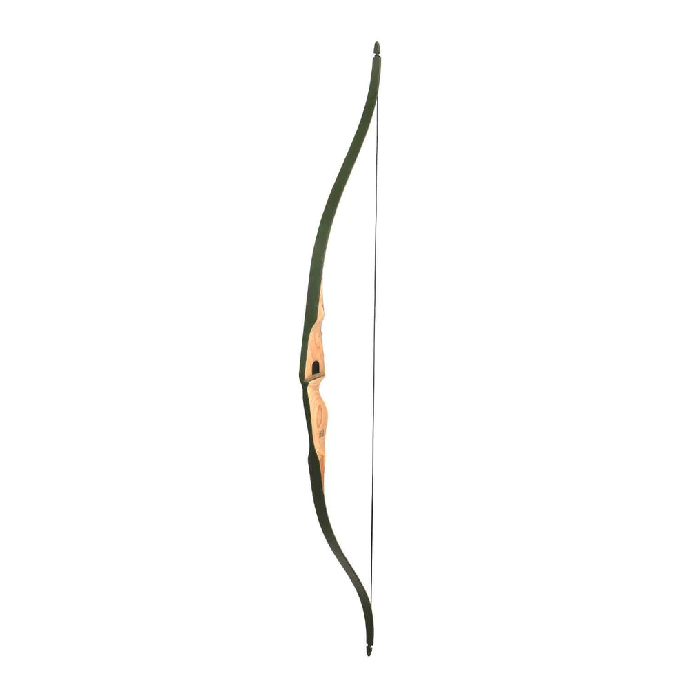 60" Longbow Recurve Bow - Right Hand 30-50lb Draw Weight For Hunting & Target Practice