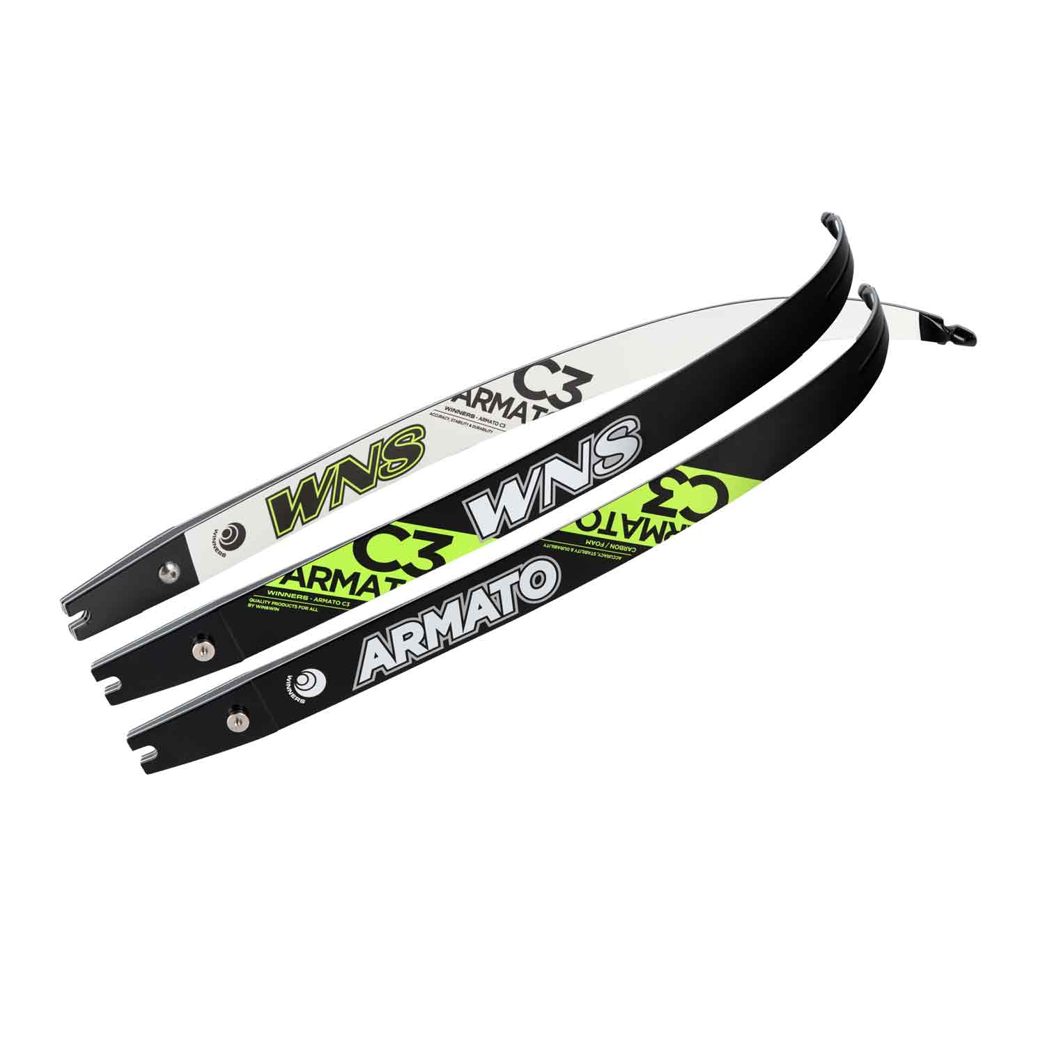 Win & Win WNS Armato C3 Carbon/Foam ILF Recurve Limbs-Lng-26lb  (Open Box X1047430)