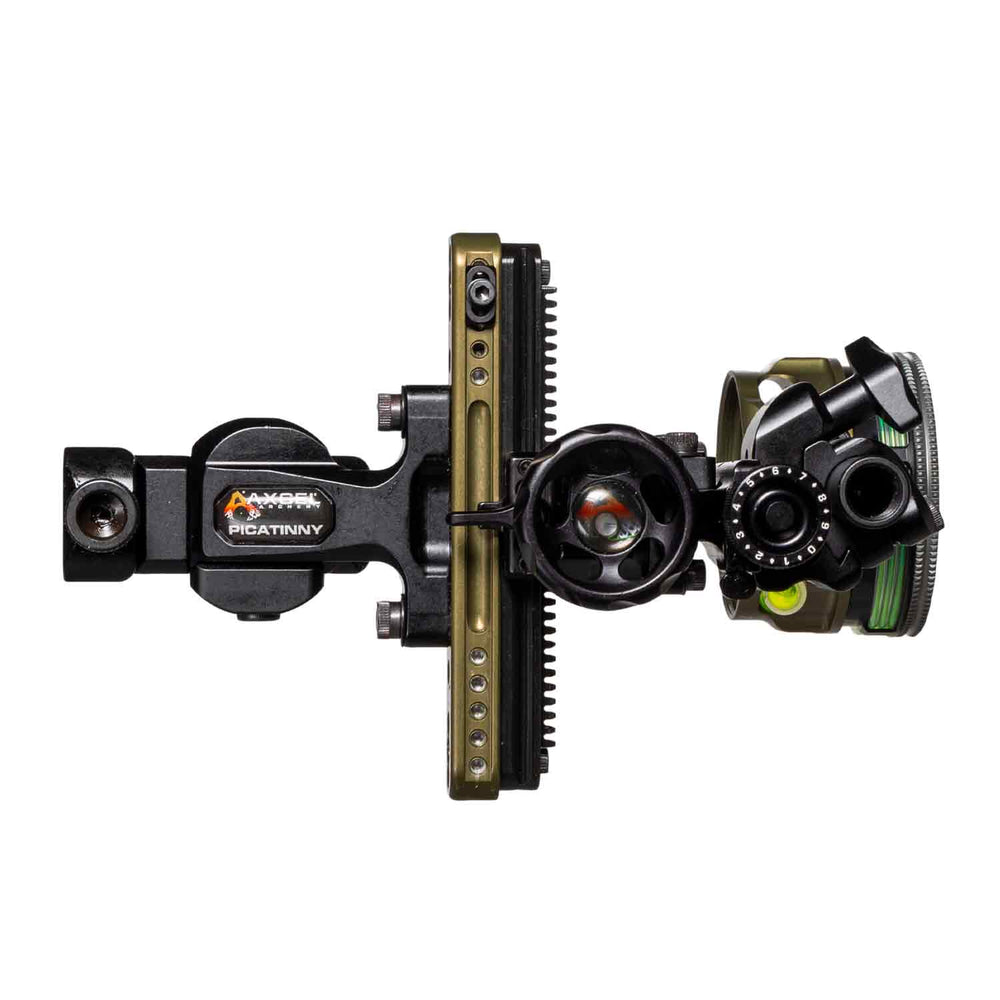 Axcel Landslyde Tactical Bowhunting Picatinny Slider w/AVX41 scope (.010