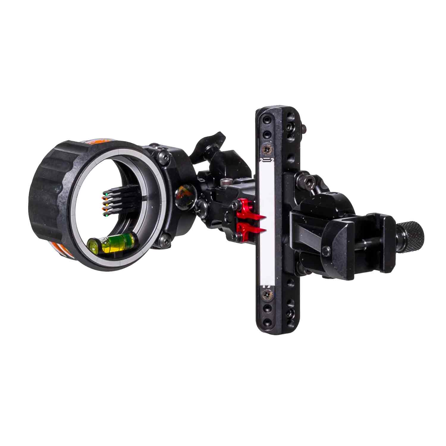 Axcel Landslyde Bowhunting/Black Picatinny Slider .010 Micro 5 Pin with Accustat II Scope-RH (Open Box X1047454)