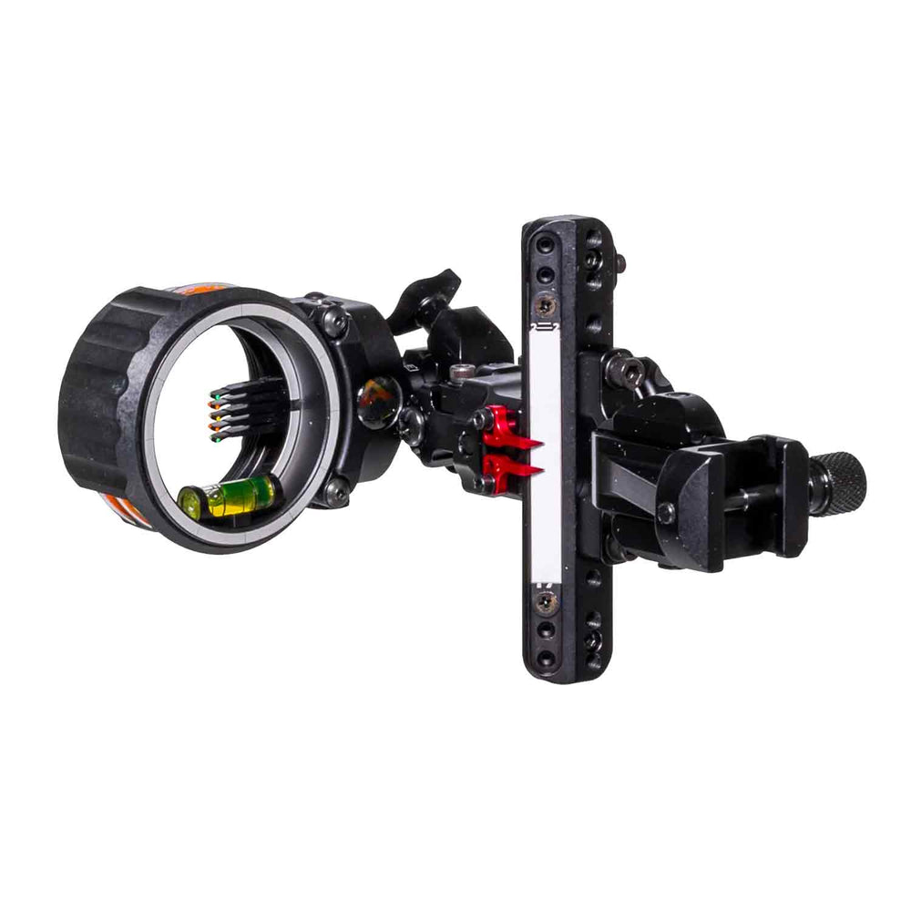 Axcel Landslyde Bowhunting/Black Picatinny Slider .010 Micro 5 Pin with Accustat II Scope-RH (Open Box X1047454)
