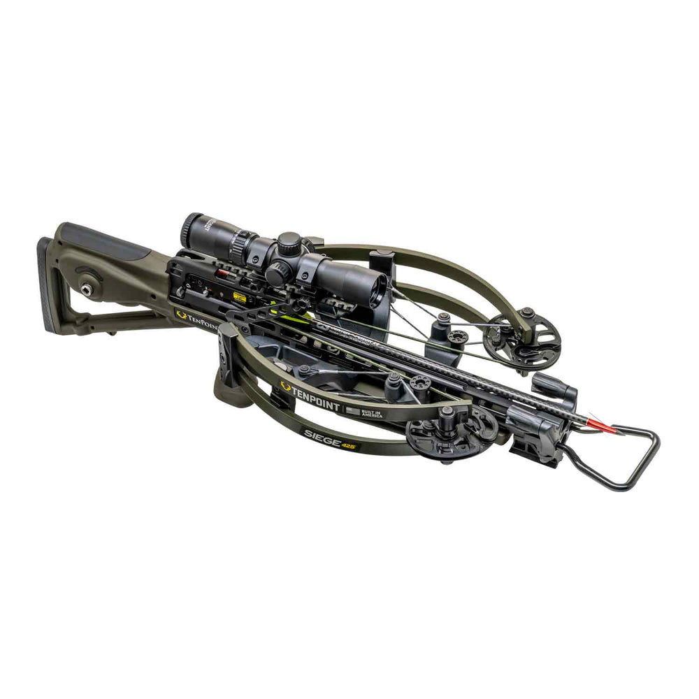 Tenpoint Siege 425 Moss Green Crossbow Package