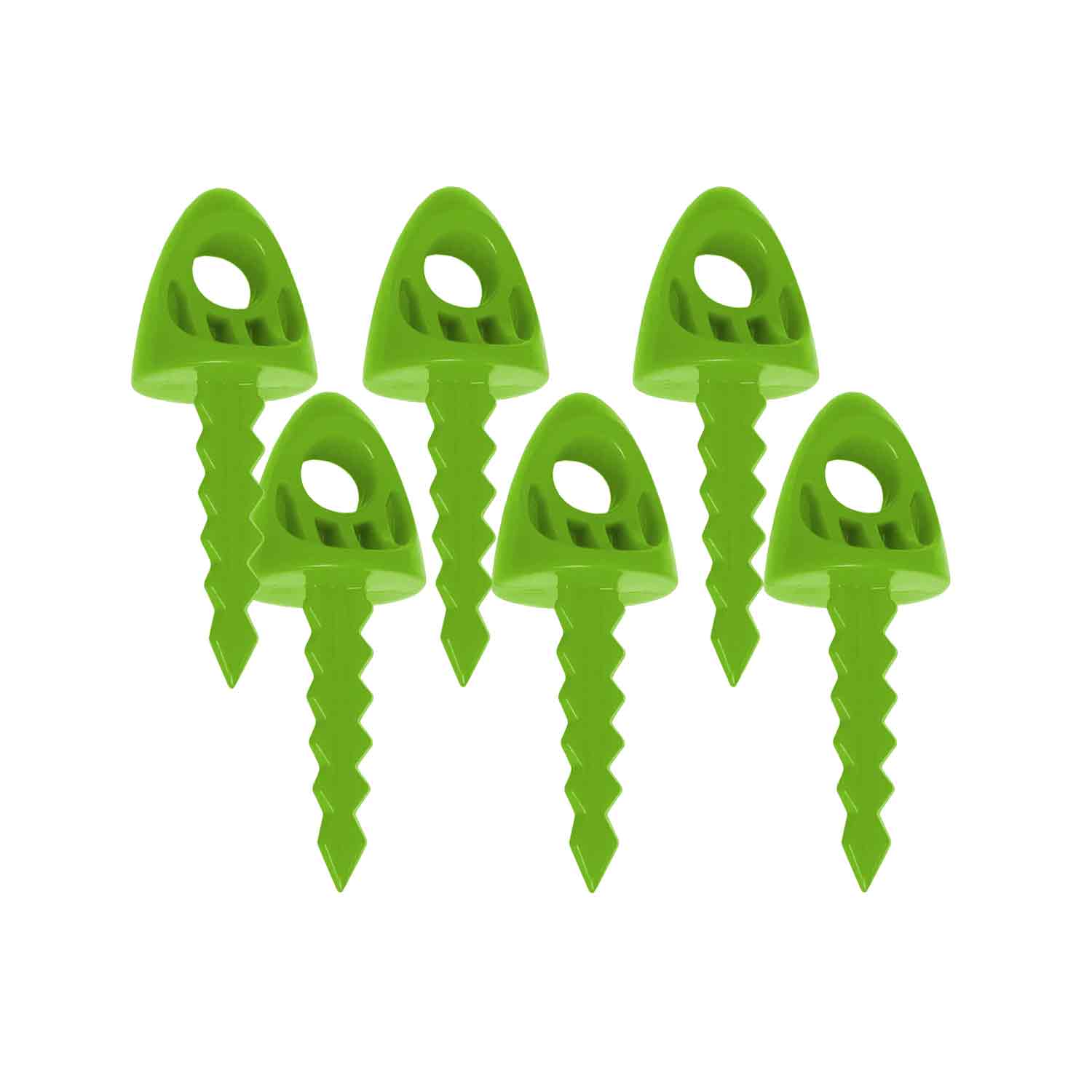 TargetTack 1-Inch Lime Green Target Pins (6-pk)