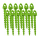 TargetTack 3-Inch Lime Green Target Pins (12-pk)