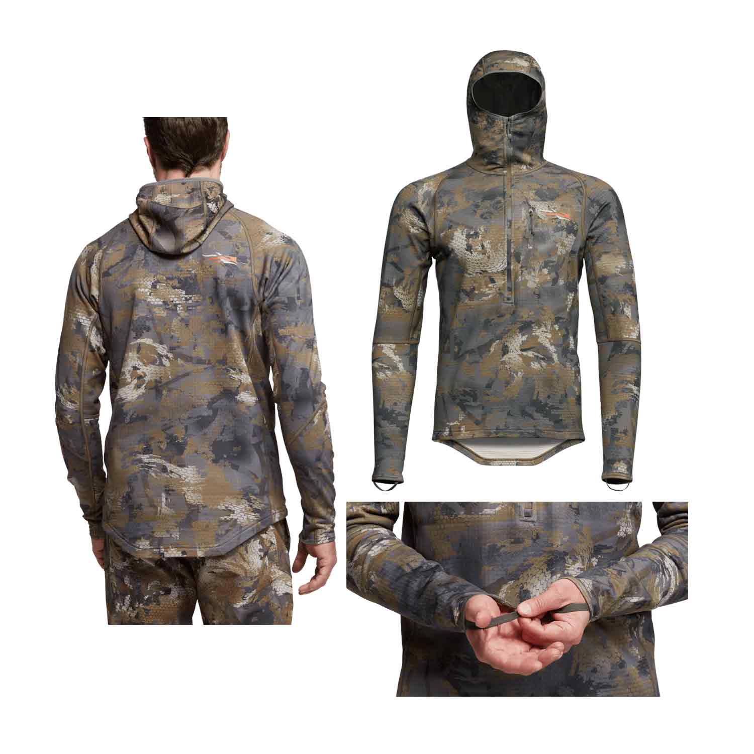 Sitka Grinder Hoody Waterfowl Timber Camo – Lancaster Archery Supply