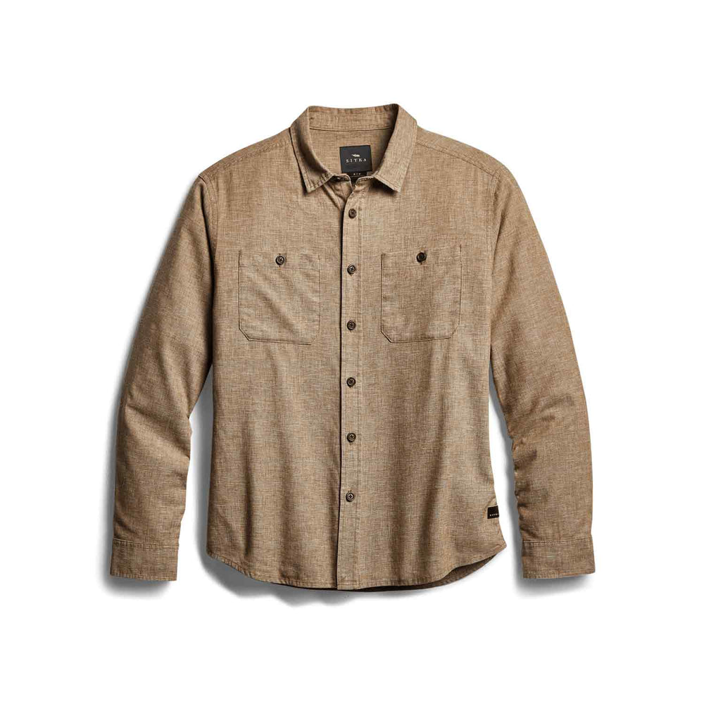 Sitka Ambary Long Sleeve Shirt (Coyote Heather)