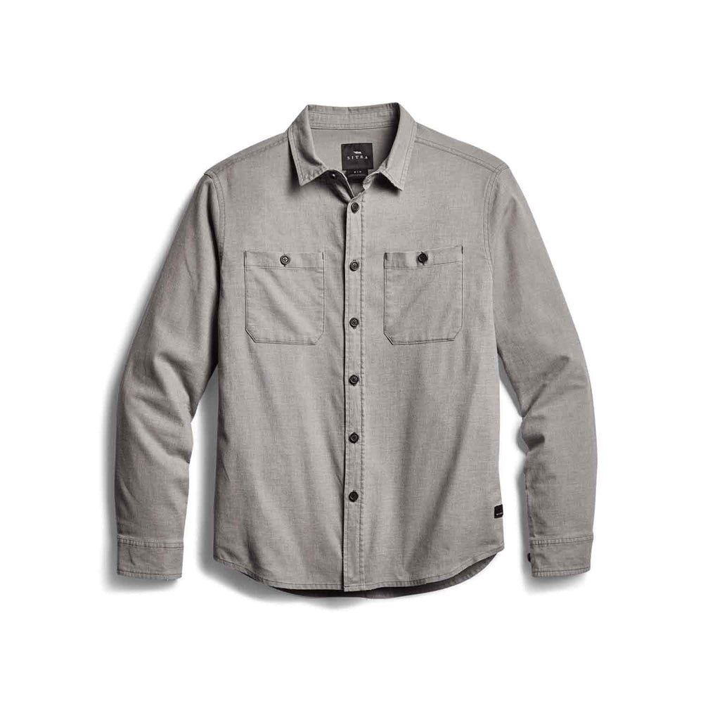 Sitka Ambary Long Sleeve Shirt (Woodsmoke Heather)
